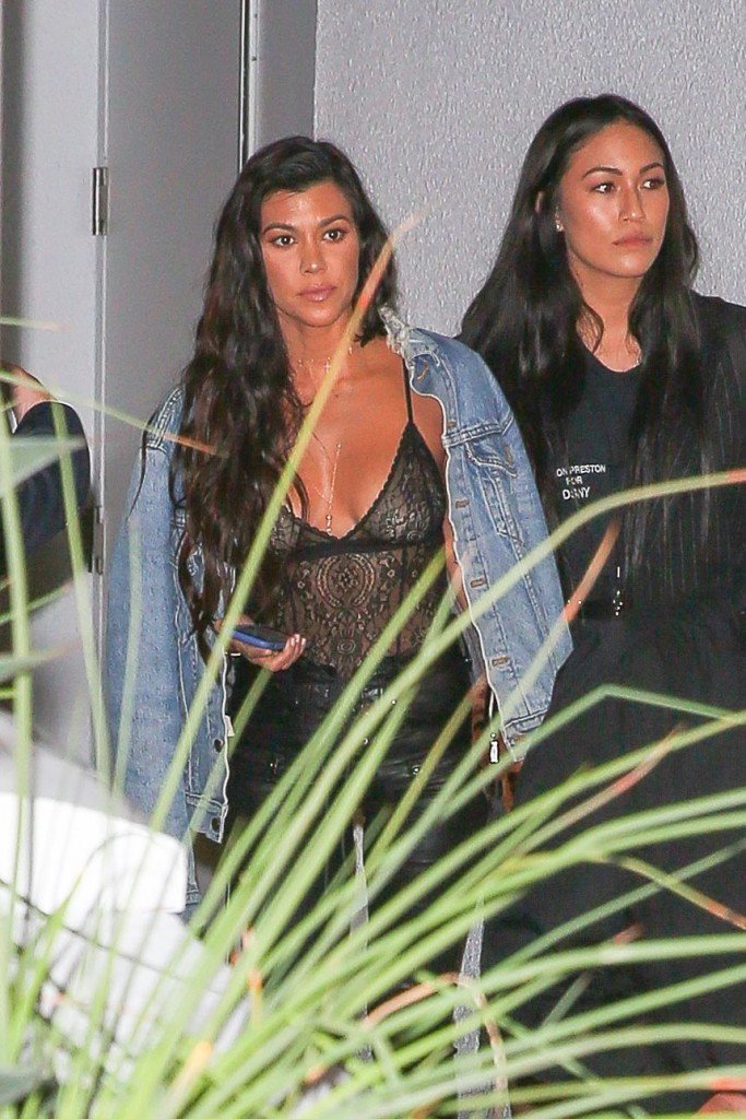 Kourtney Kardashian See Through 10